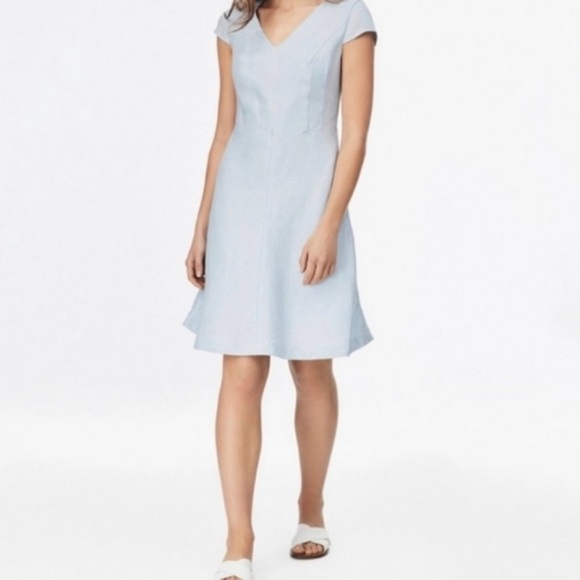 NWT Brooks Brothers Linen Shift Dress - Picture 1 of 11